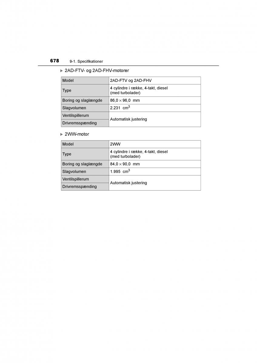 Toyota RAV4 IV 4 Bilens instruktionsbog / page 678