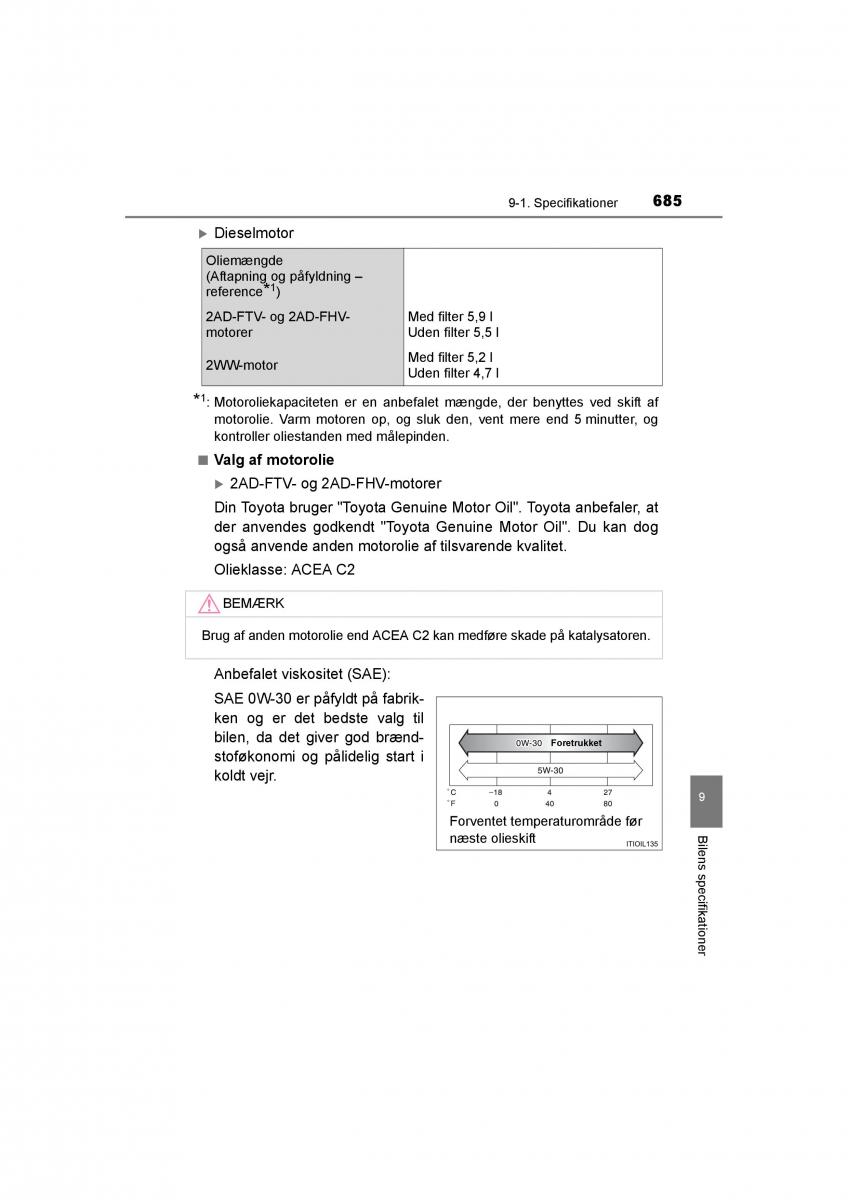 Toyota RAV4 IV 4 Bilens instruktionsbog / page 685