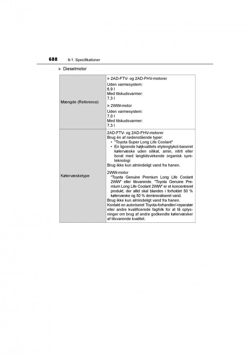 Toyota RAV4 IV 4 Bilens instruktionsbog / page 688