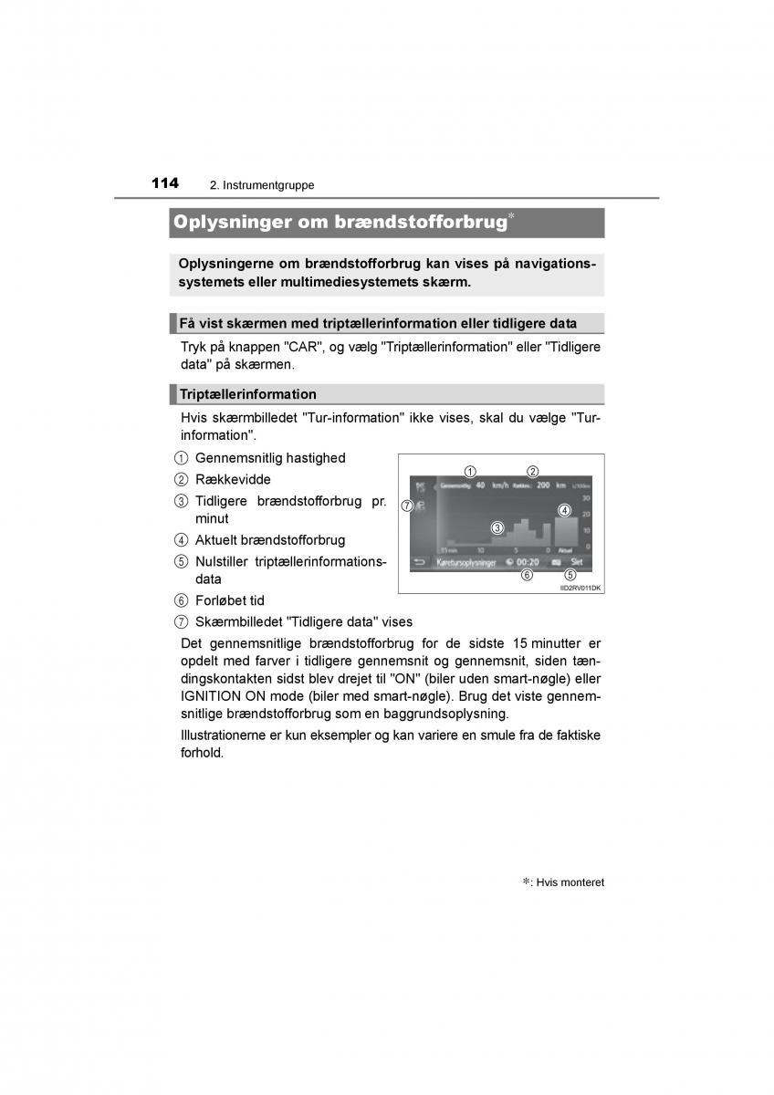 Toyota RAV4 IV 4 Bilens instruktionsbog / page 114