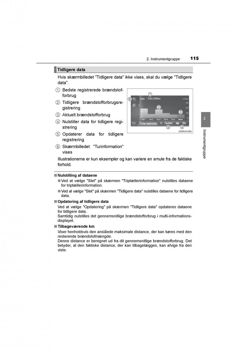 Toyota RAV4 IV 4 Bilens instruktionsbog / page 115