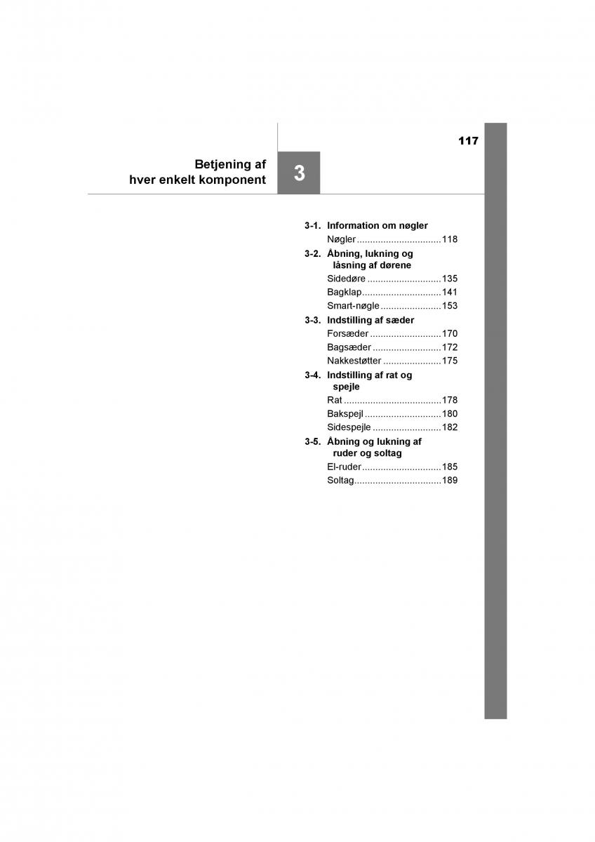 Toyota RAV4 IV 4 Bilens instruktionsbog / page 117