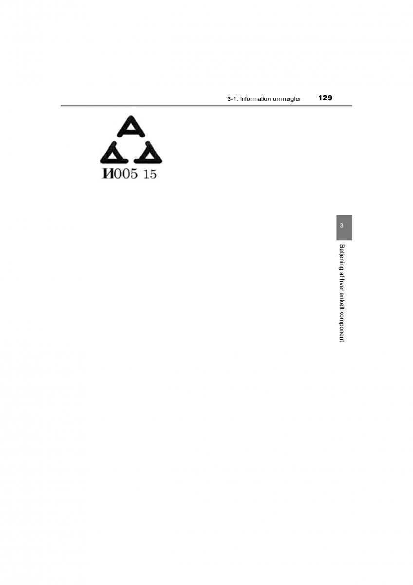 Toyota RAV4 IV 4 Bilens instruktionsbog / page 129