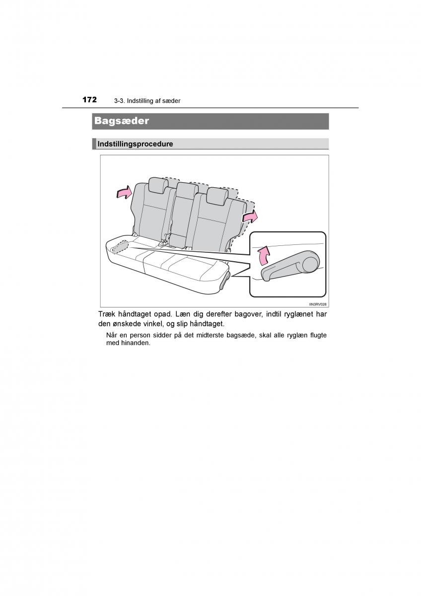 Toyota RAV4 IV 4 Bilens instruktionsbog / page 172