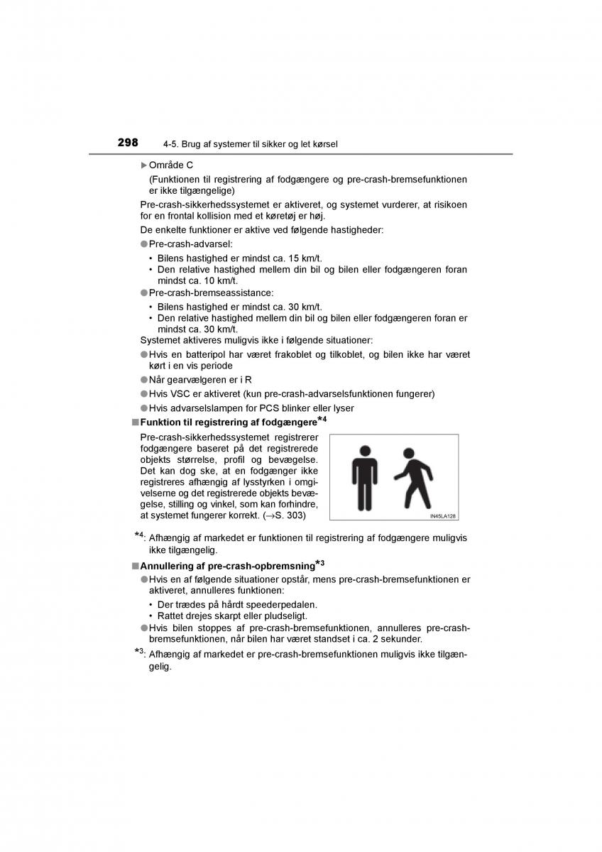 Toyota RAV4 IV 4 Bilens instruktionsbog / page 298