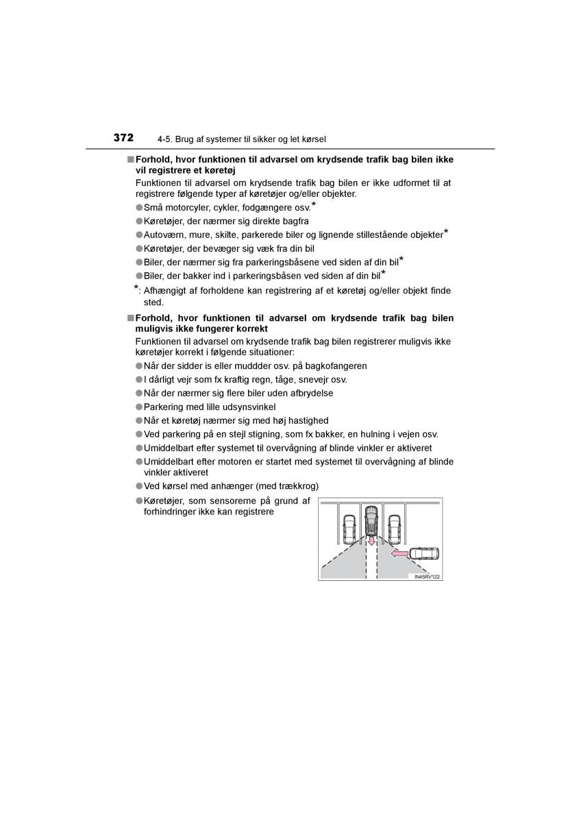 Toyota RAV4 IV 4 Bilens instruktionsbog / page 372