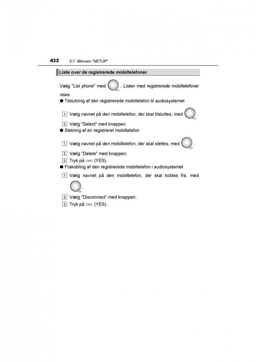 Toyota RAV4 IV 4 Bilens instruktionsbog / page 432