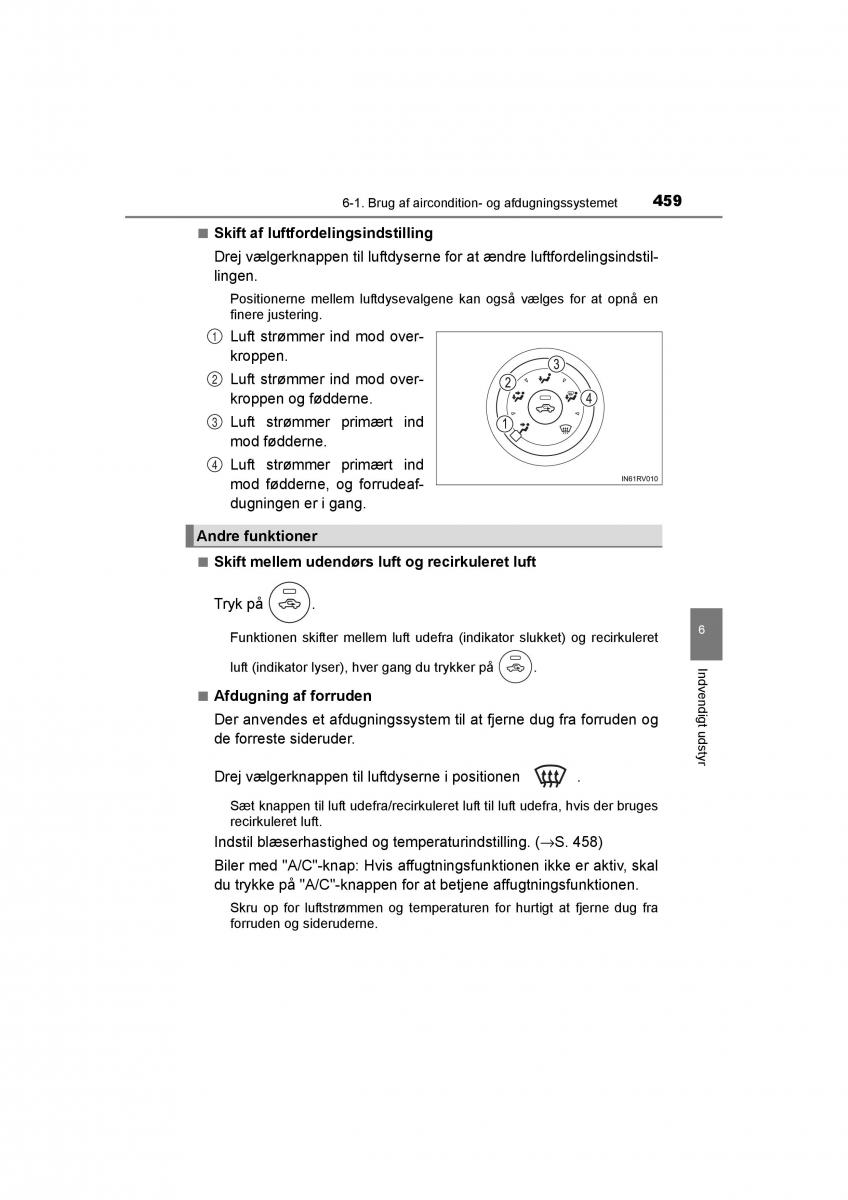 Toyota RAV4 IV 4 Bilens instruktionsbog / page 459