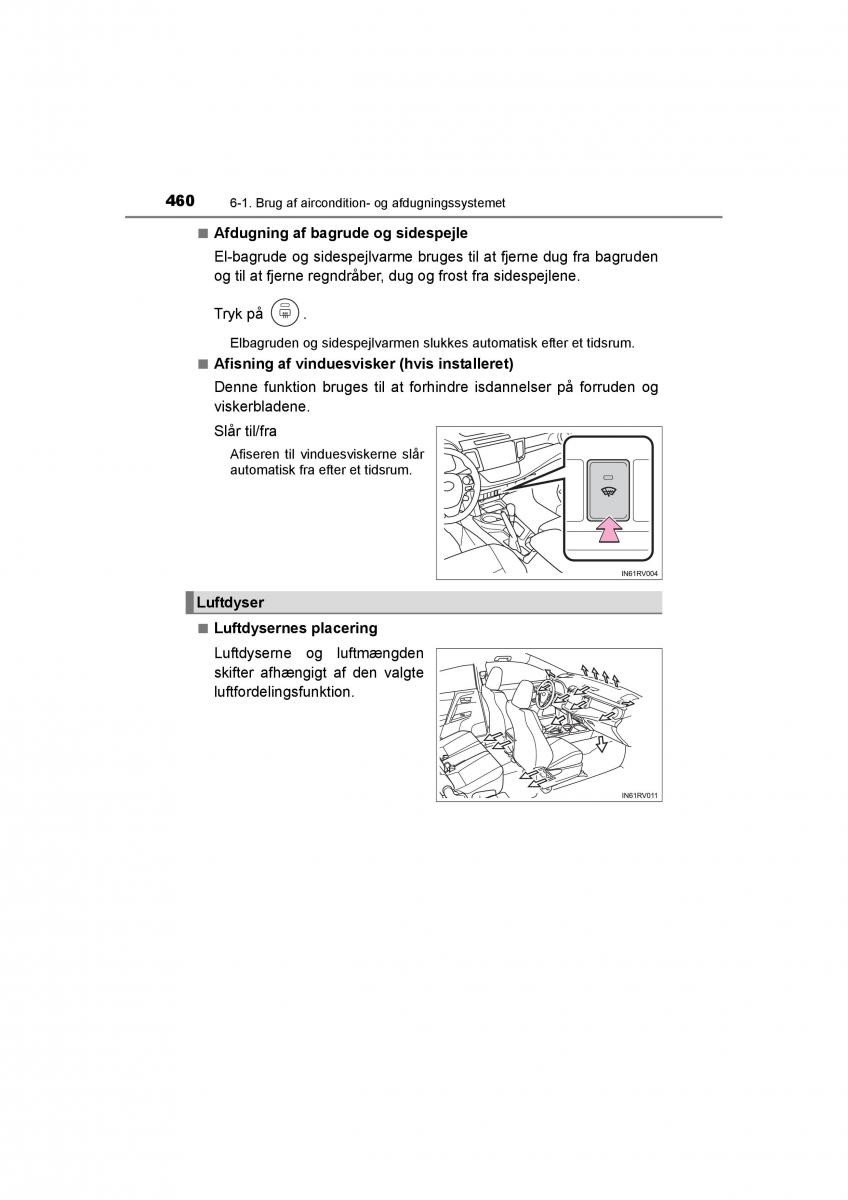 Toyota RAV4 IV 4 Bilens instruktionsbog / page 460