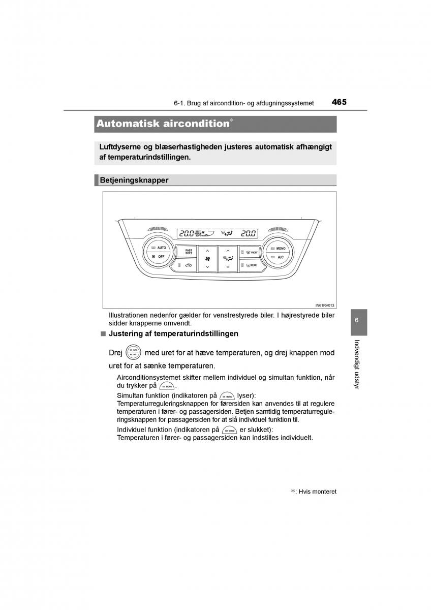 Toyota RAV4 IV 4 Bilens instruktionsbog / page 465