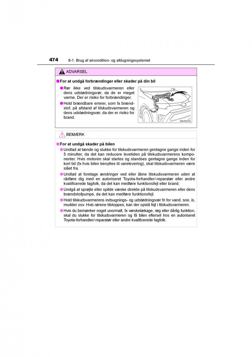 Toyota RAV4 IV 4 Bilens instruktionsbog / page 474