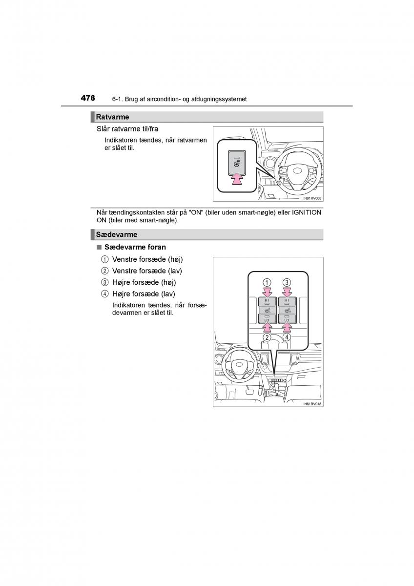 Toyota RAV4 IV 4 Bilens instruktionsbog / page 476