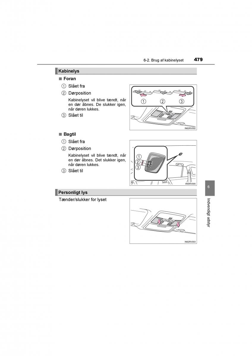 Toyota RAV4 IV 4 Bilens instruktionsbog / page 479