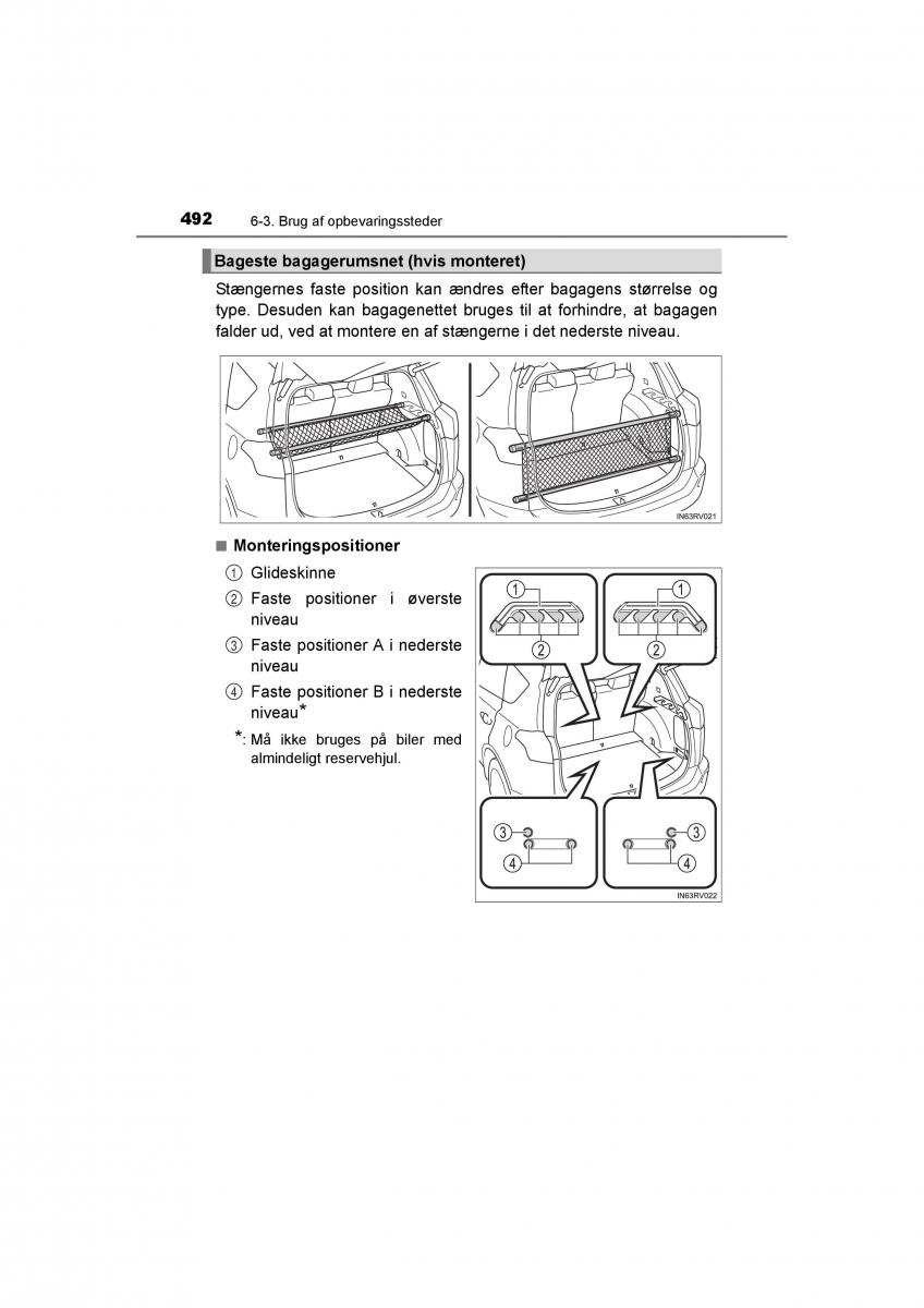 Toyota RAV4 IV 4 Bilens instruktionsbog / page 492