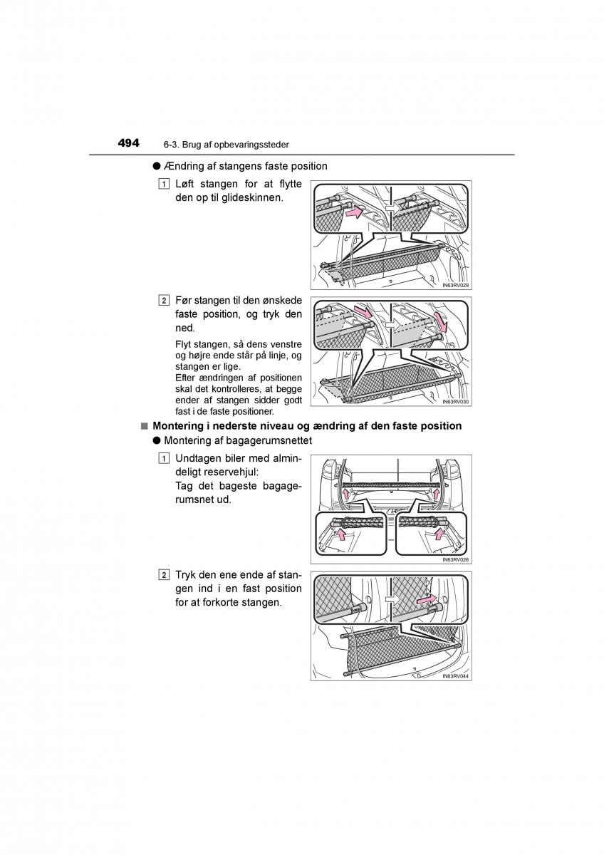 Toyota RAV4 IV 4 Bilens instruktionsbog / page 494