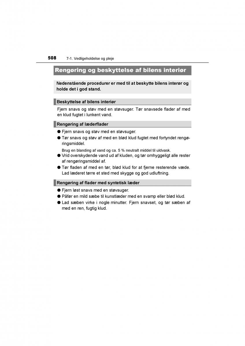 Toyota RAV4 IV 4 Bilens instruktionsbog / page 508