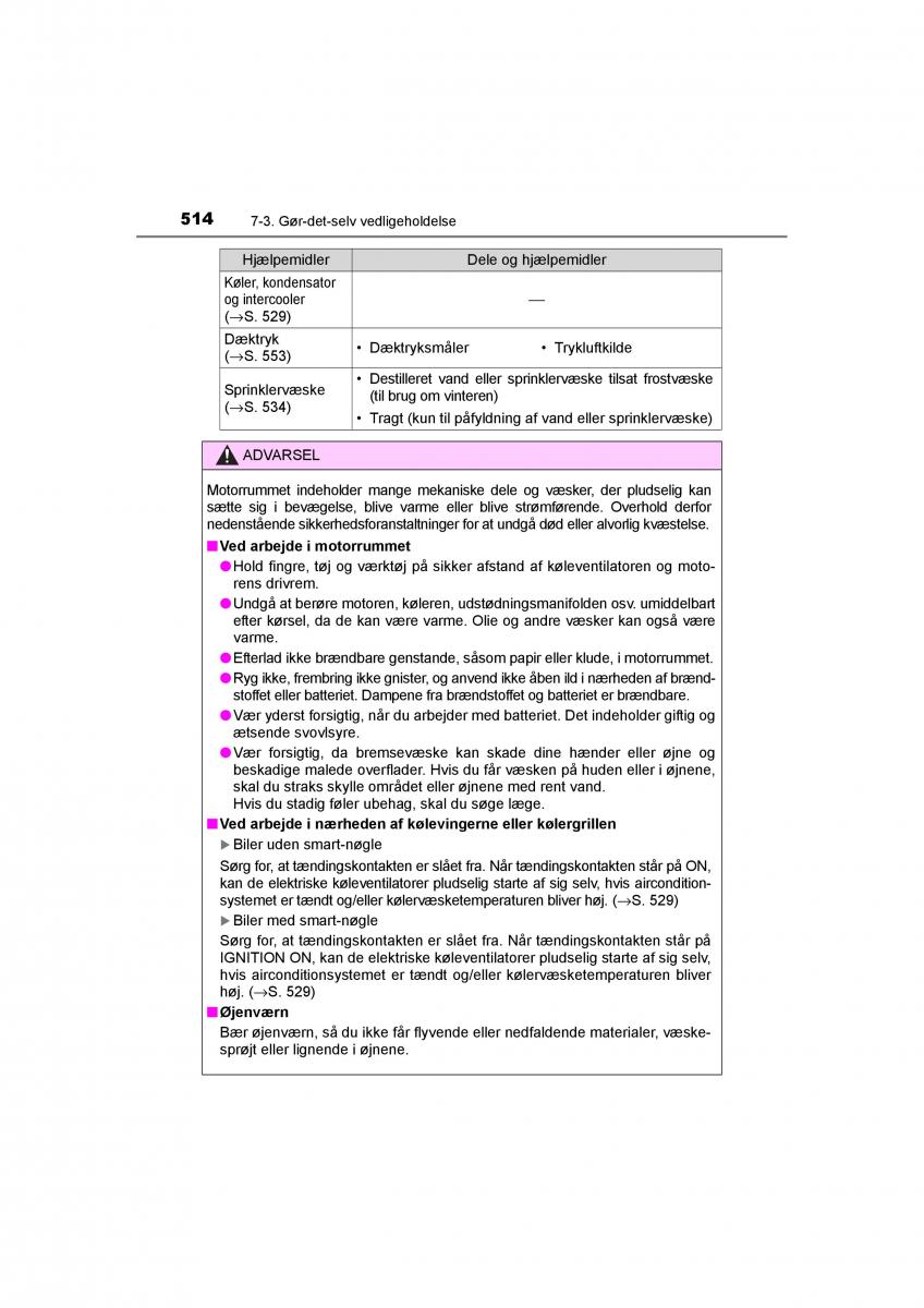 Toyota RAV4 IV 4 Bilens instruktionsbog / page 514