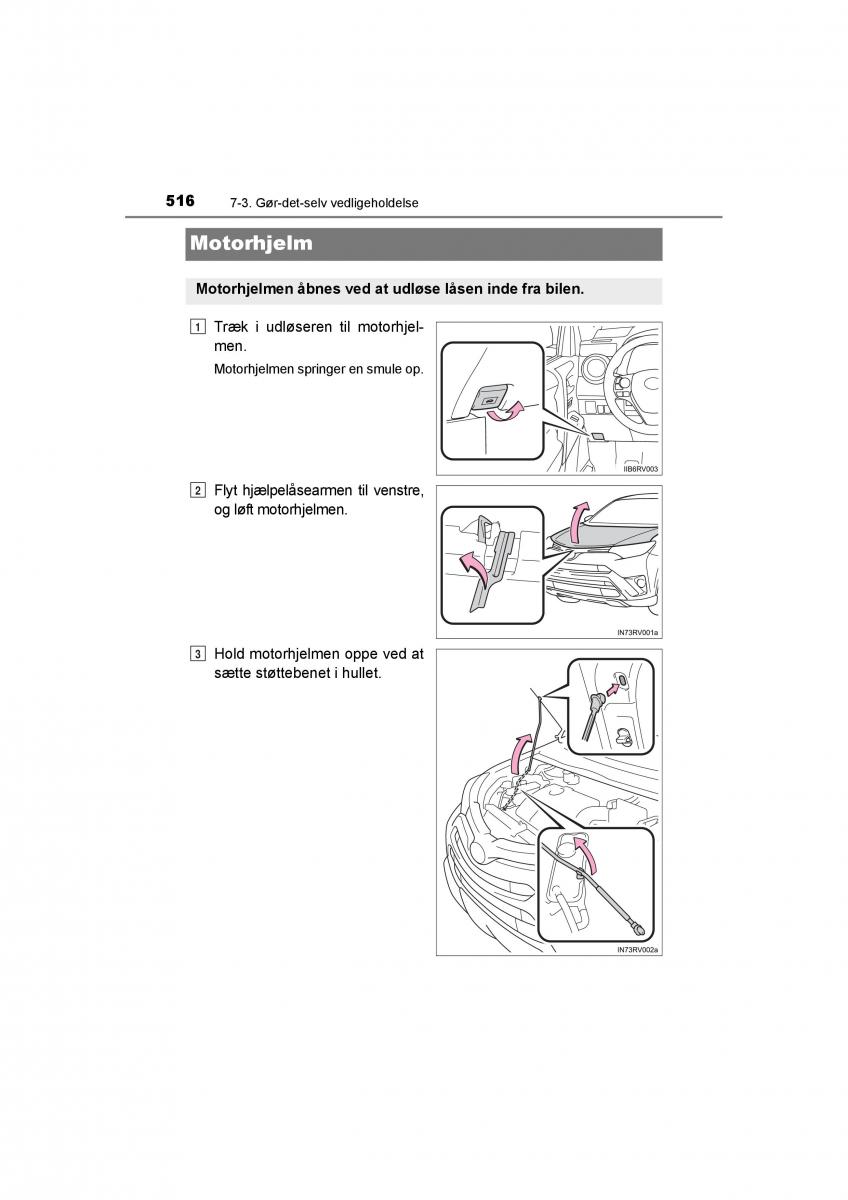 Toyota RAV4 IV 4 Bilens instruktionsbog / page 516