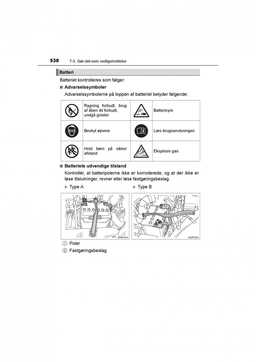 Toyota RAV4 IV 4 Bilens instruktionsbog / page 530