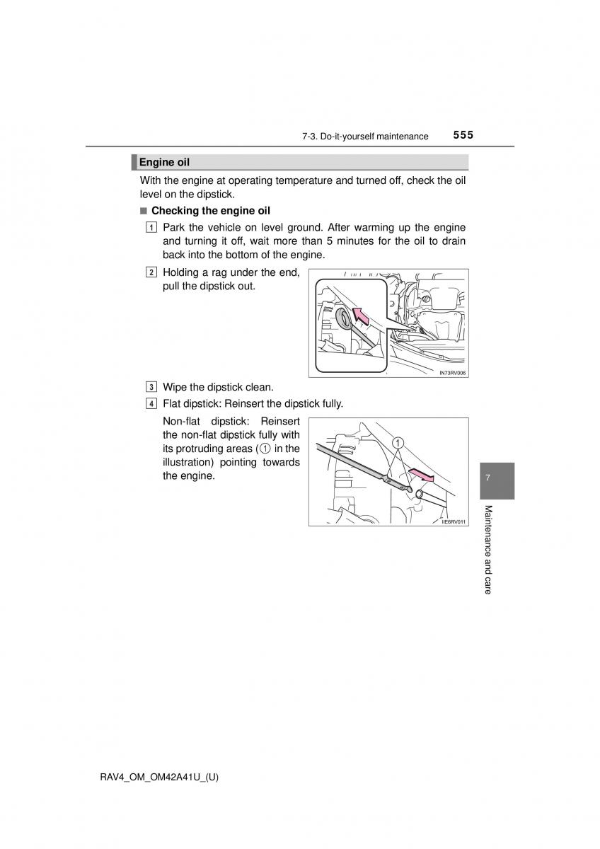 Toyota RAV4 IV 4 owners manual / page 555