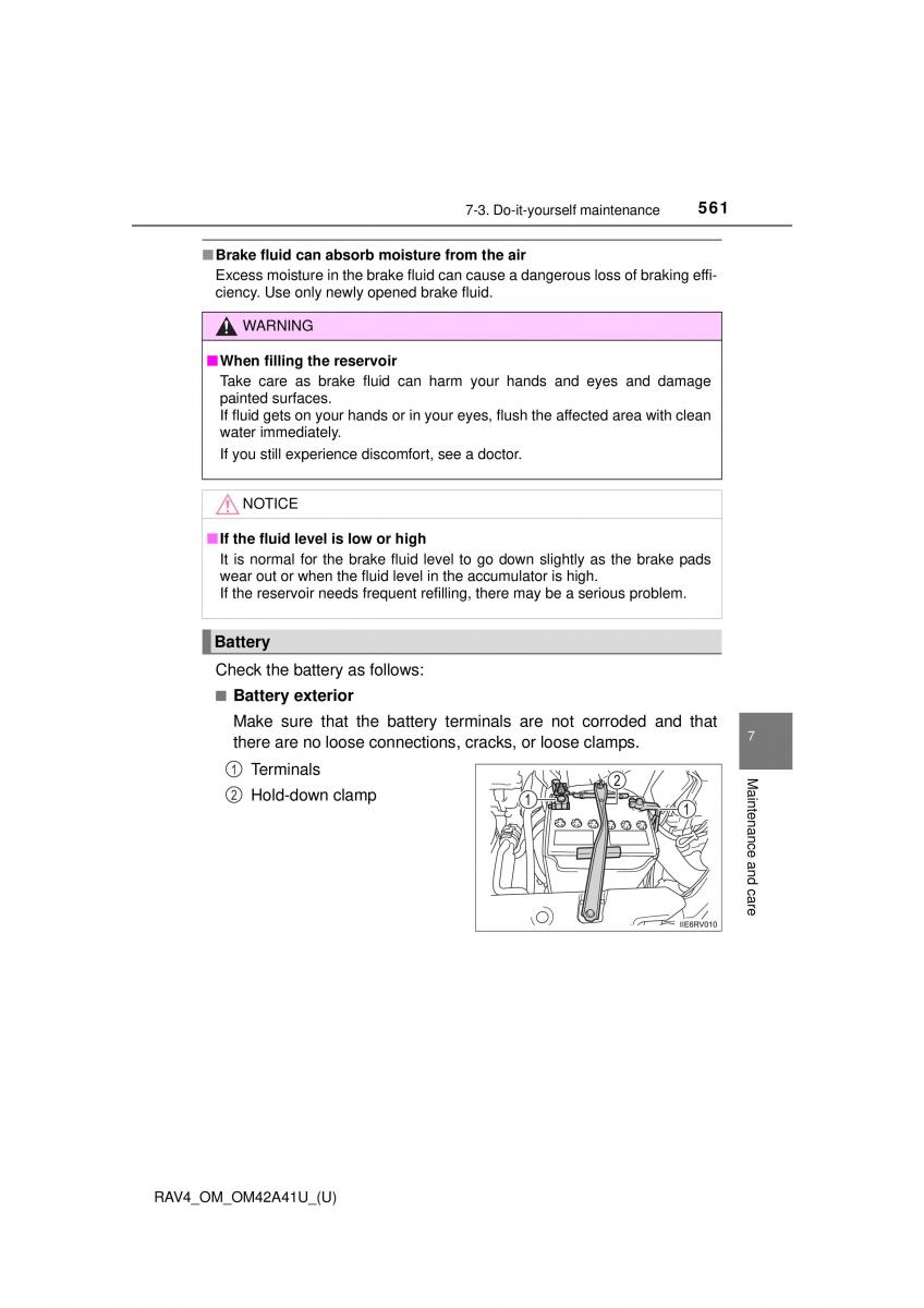 Toyota RAV4 IV 4 owners manual / page 561