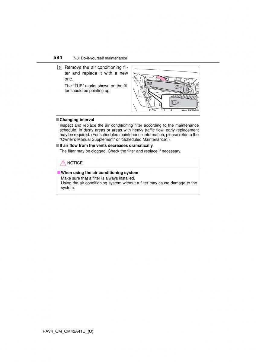 Toyota RAV4 IV 4 owners manual / page 584