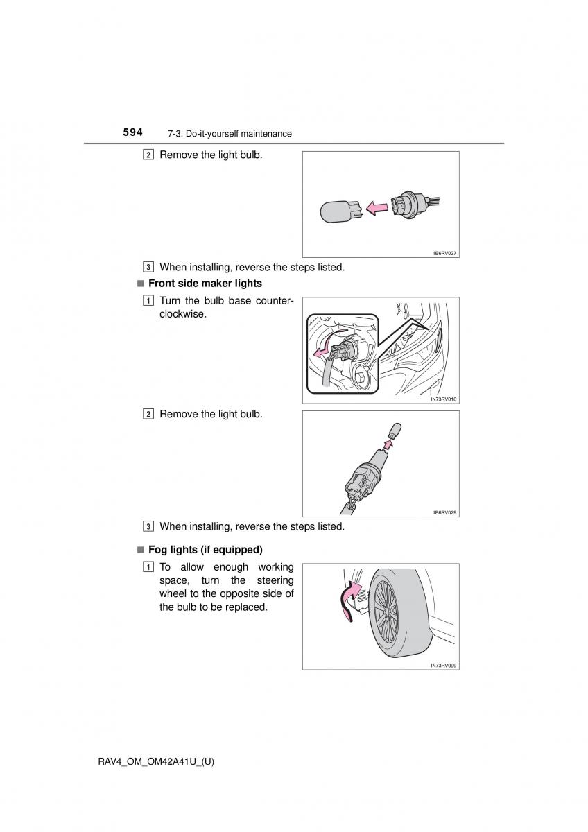 Toyota RAV4 IV 4 owners manual / page 594