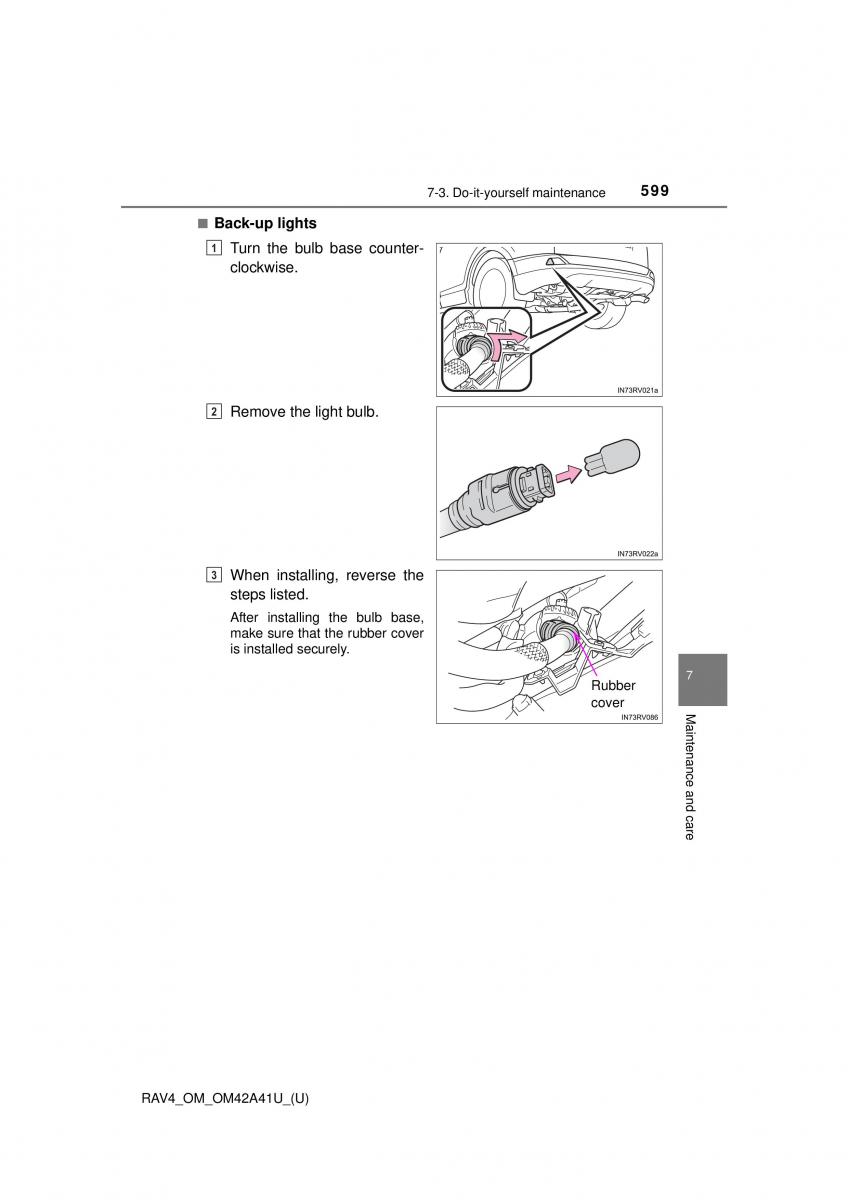 Toyota RAV4 IV 4 owners manual / page 599