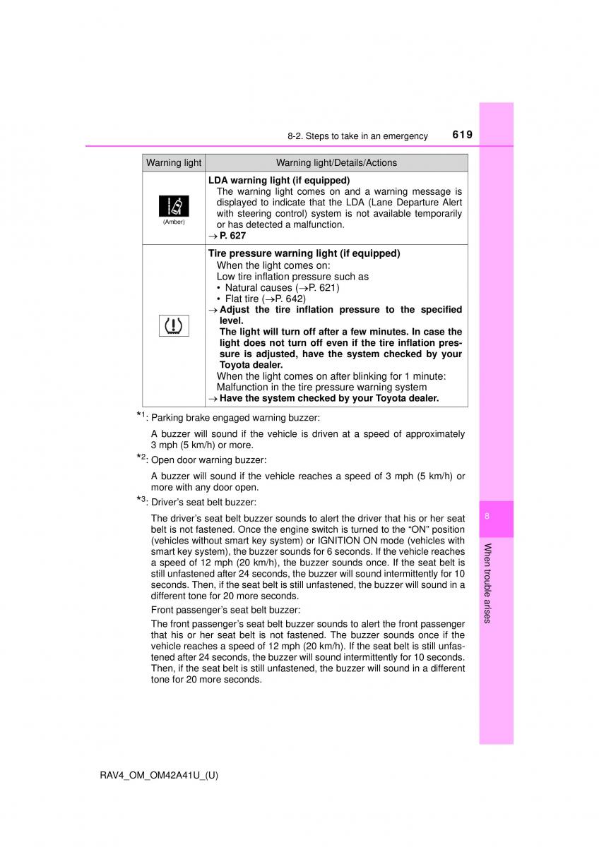 Toyota RAV4 IV 4 owners manual / page 619