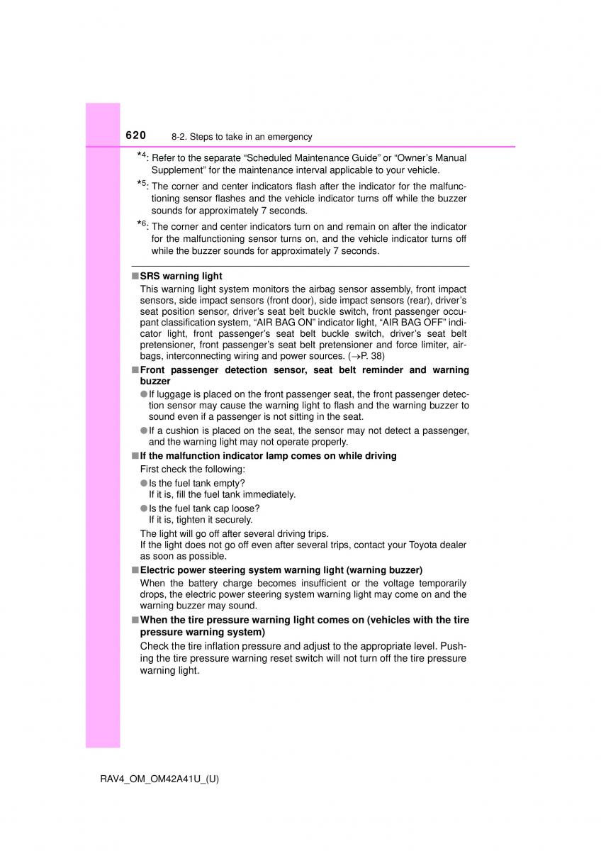 Toyota RAV4 IV 4 owners manual / page 620