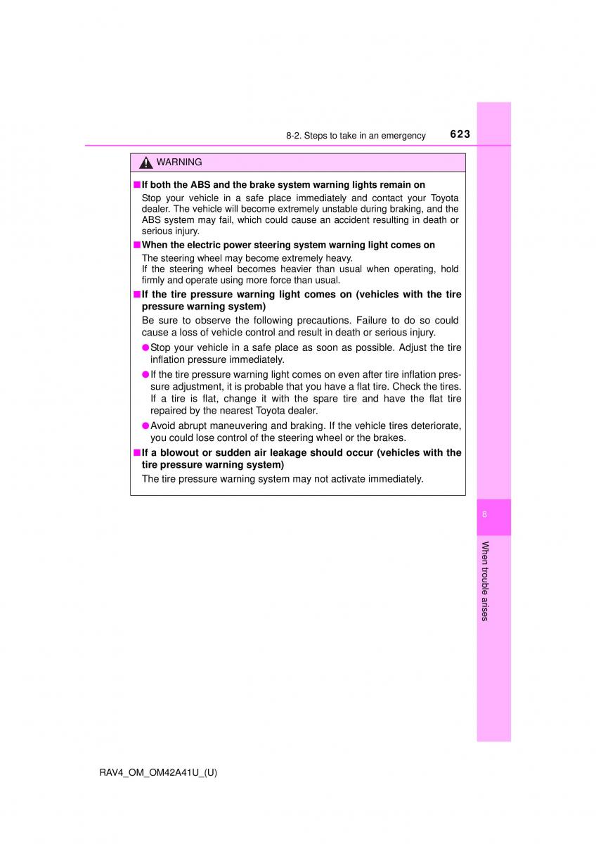 Toyota RAV4 IV 4 owners manual / page 623