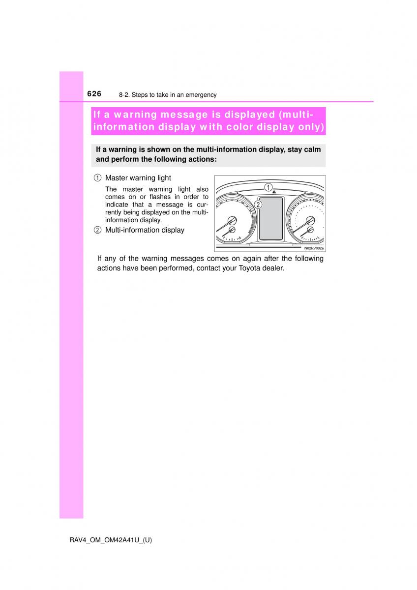 Toyota RAV4 IV 4 owners manual / page 626