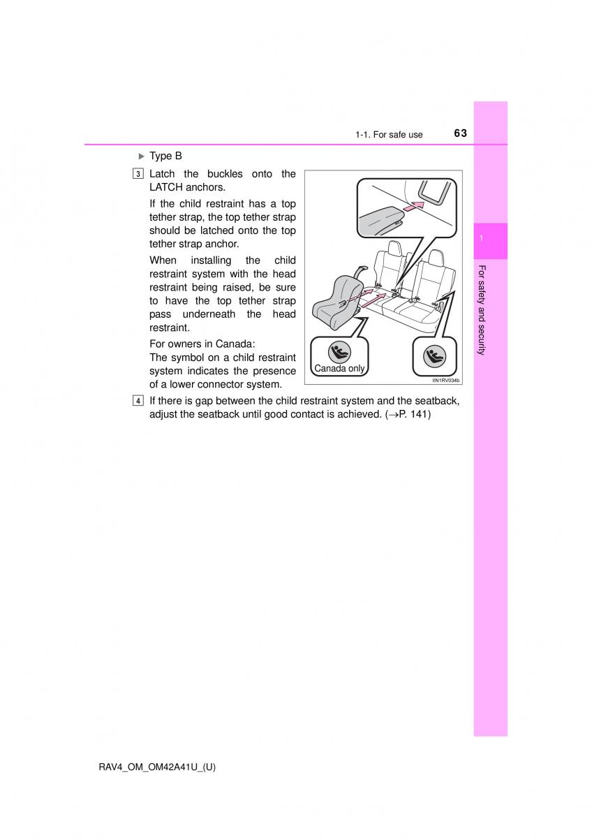 Toyota RAV4 IV 4 owners manual / page 63