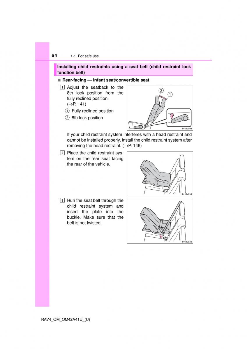 Toyota RAV4 IV 4 owners manual / page 64