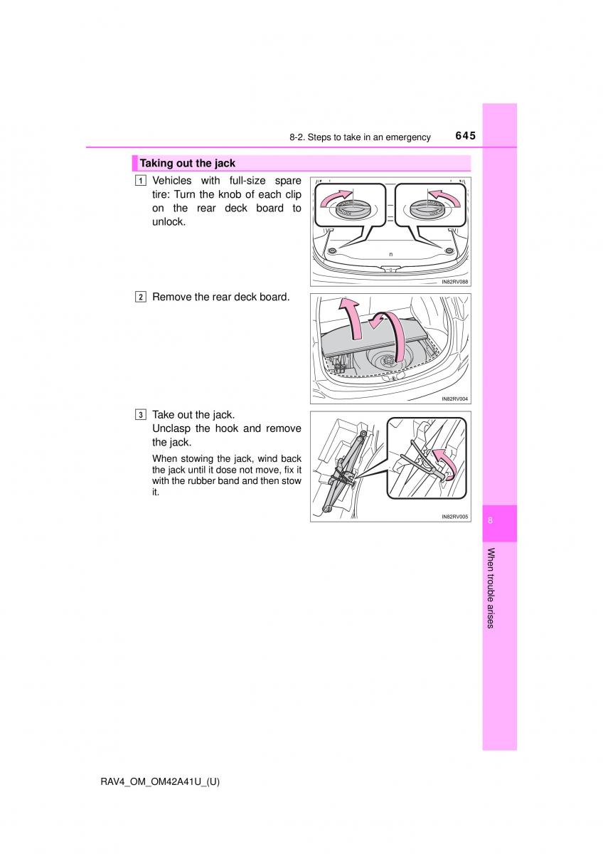 Toyota RAV4 IV 4 owners manual / page 645