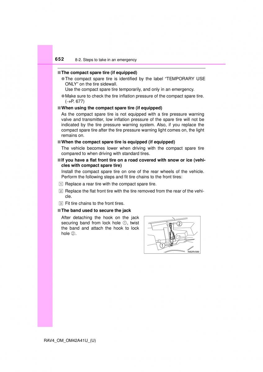 Toyota RAV4 IV 4 owners manual / page 652