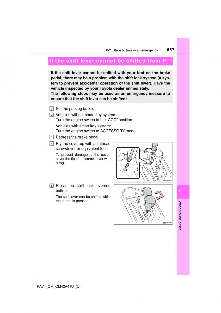 Toyota RAV4 IV 4 owners manual / page 657