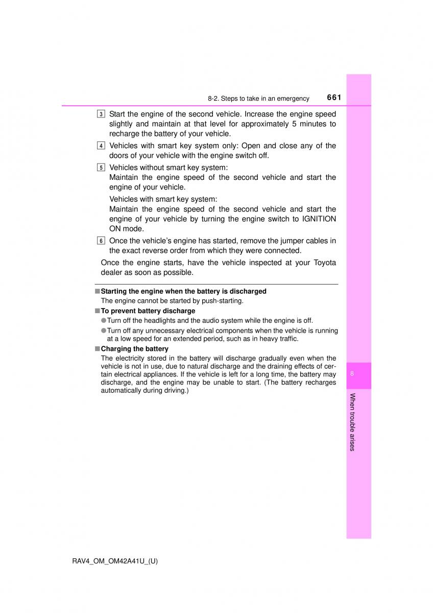 Toyota RAV4 IV 4 owners manual / page 661