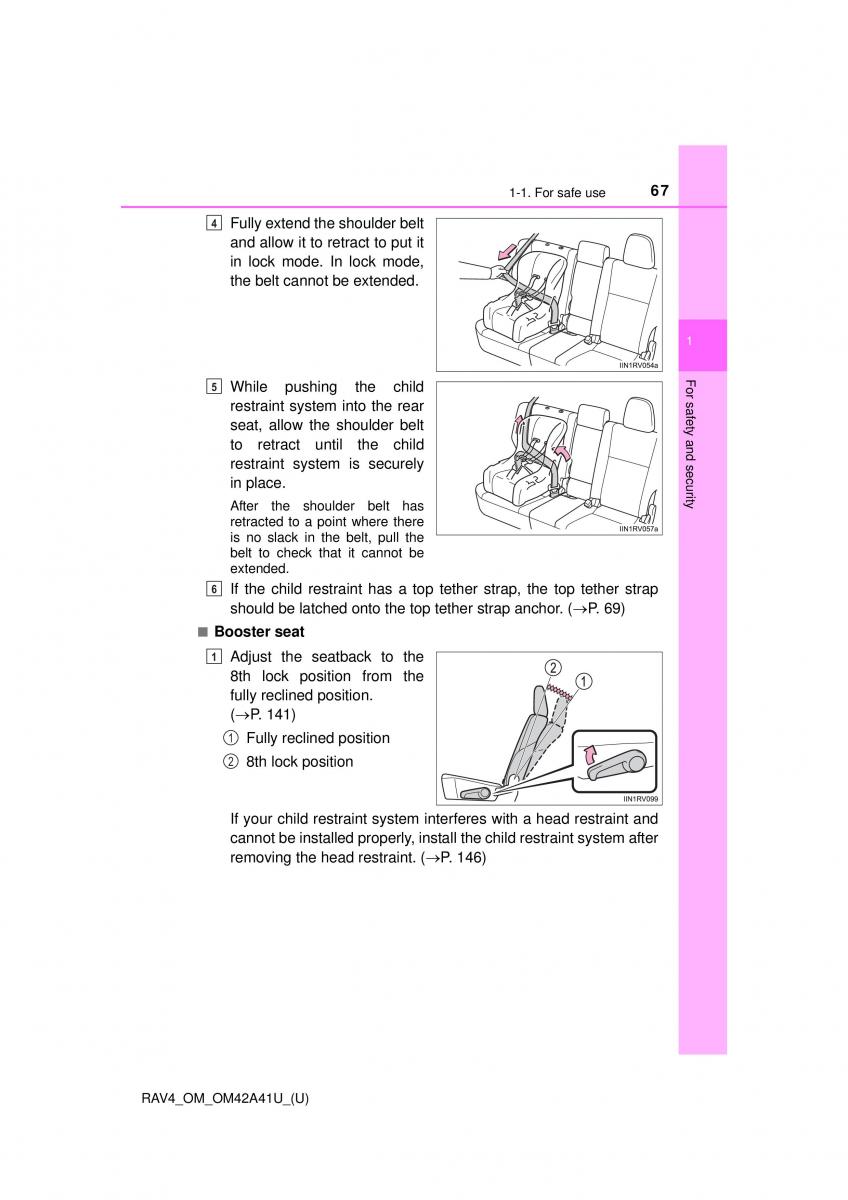 Toyota RAV4 IV 4 owners manual / page 67