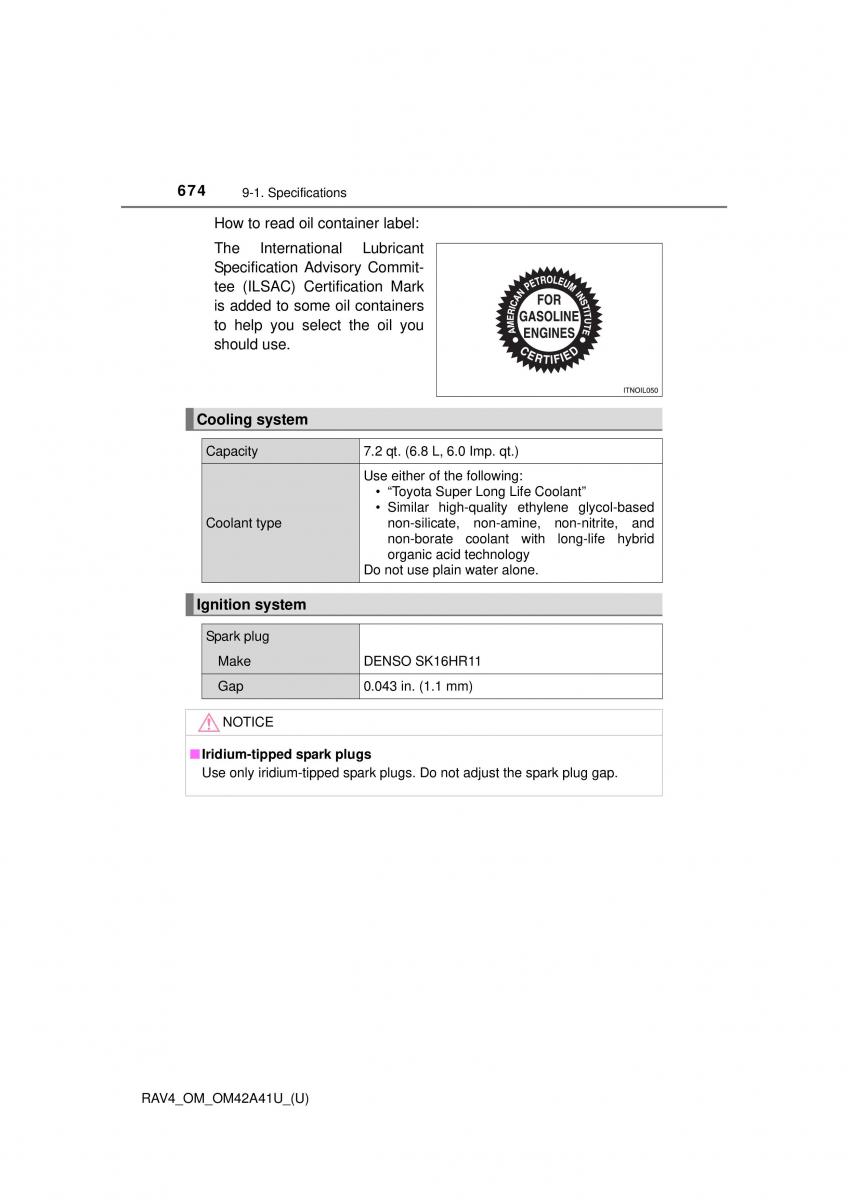 Toyota RAV4 IV 4 owners manual / page 674