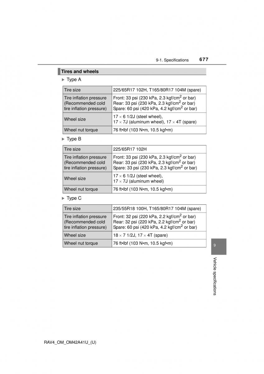 Toyota RAV4 IV 4 owners manual / page 677