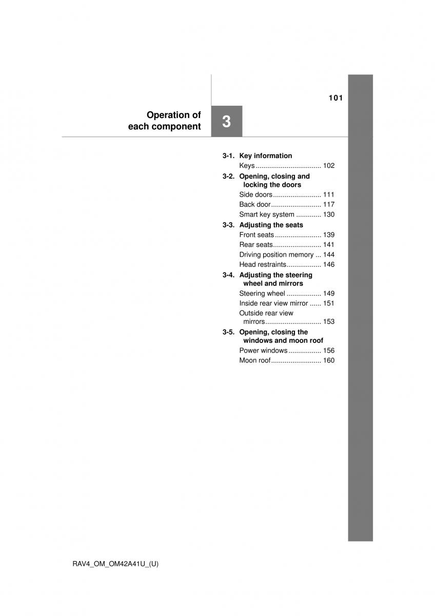 Toyota RAV4 IV 4 owners manual / page 101