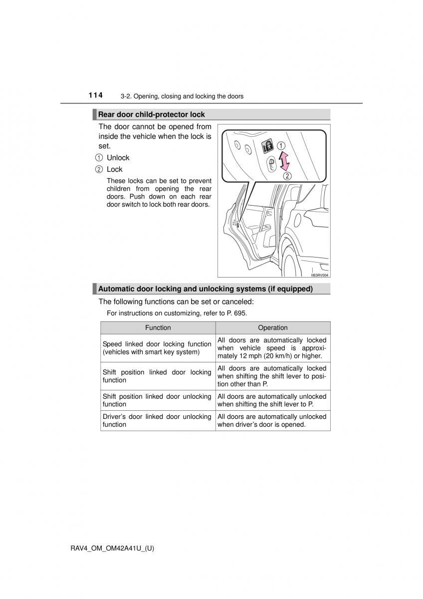 Toyota RAV4 IV 4 owners manual / page 114