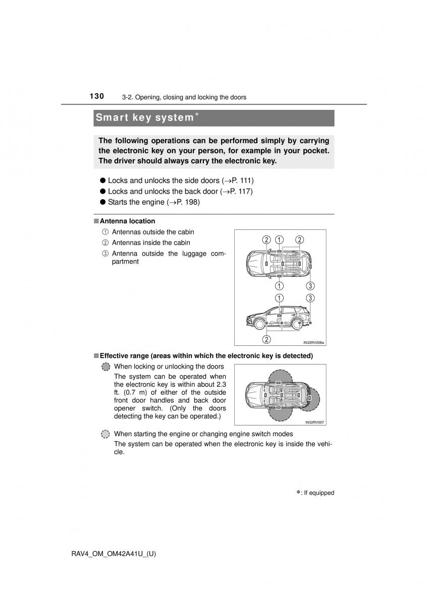 Toyota RAV4 IV 4 owners manual / page 130