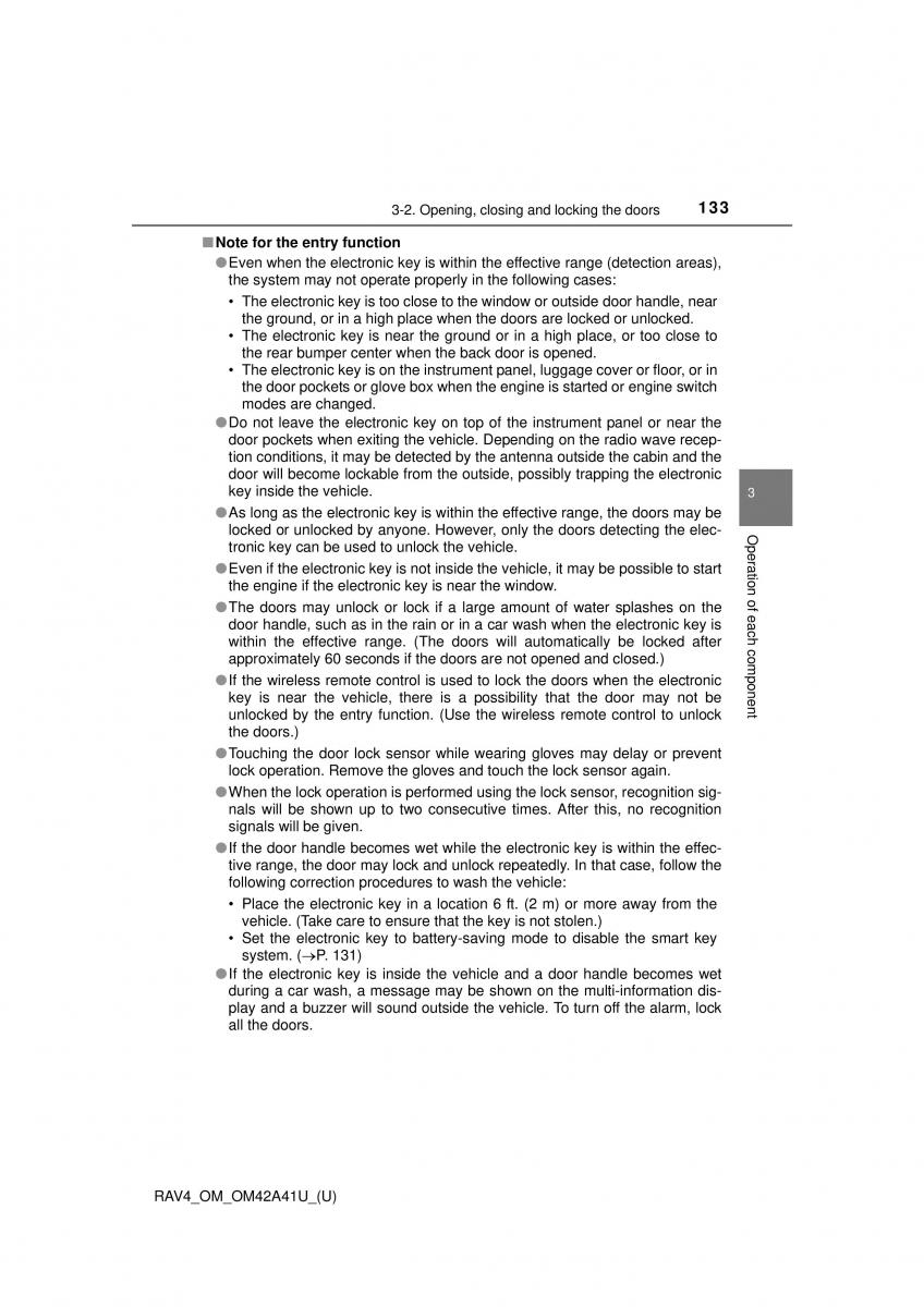 Toyota RAV4 IV 4 owners manual / page 133