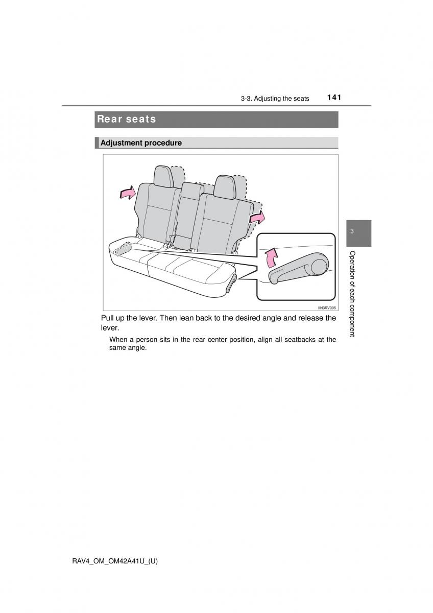 Toyota RAV4 IV 4 owners manual / page 141