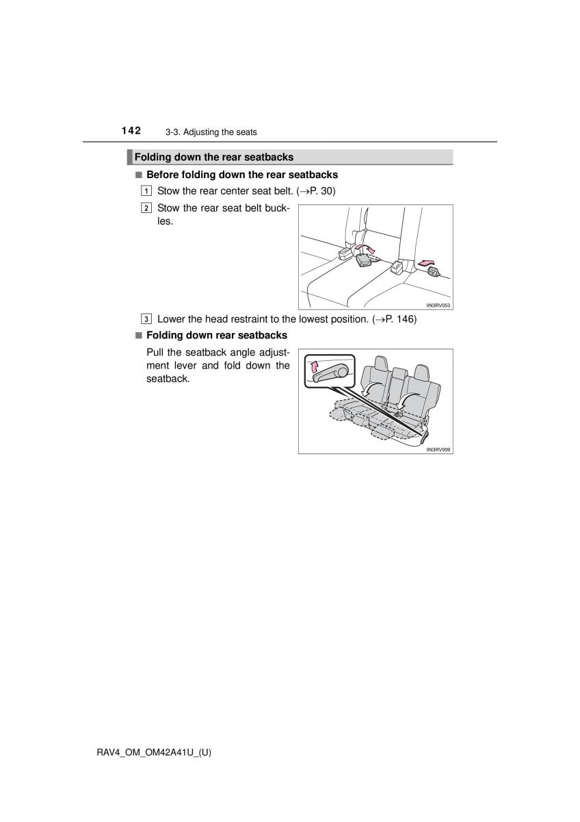 Toyota RAV4 IV 4 owners manual / page 142