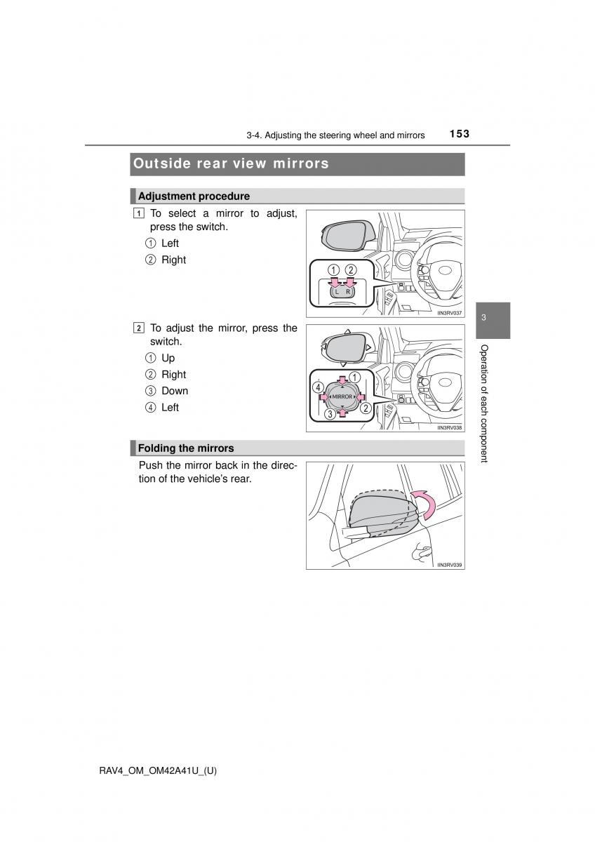 Toyota RAV4 IV 4 owners manual / page 153