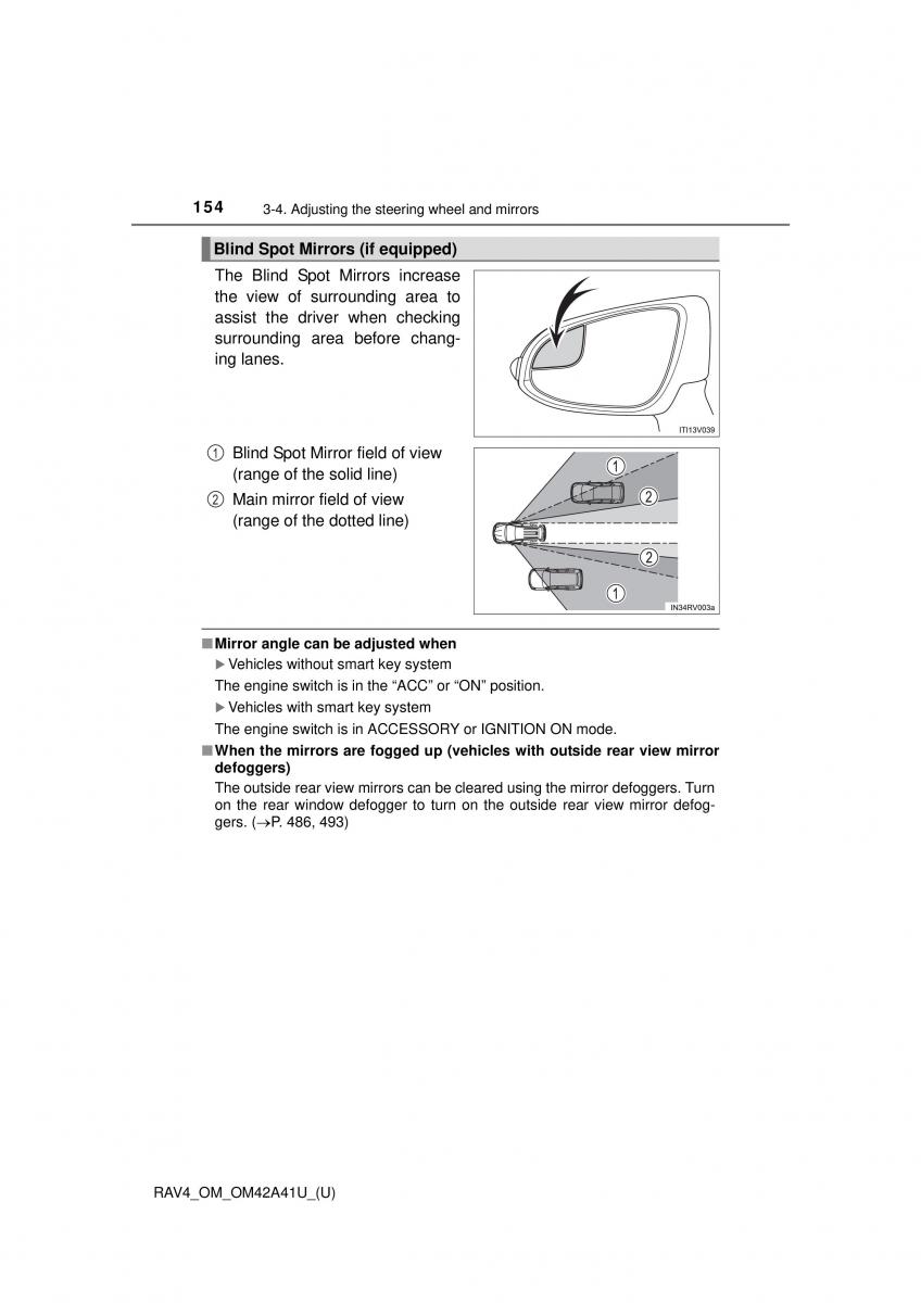 Toyota RAV4 IV 4 owners manual / page 154