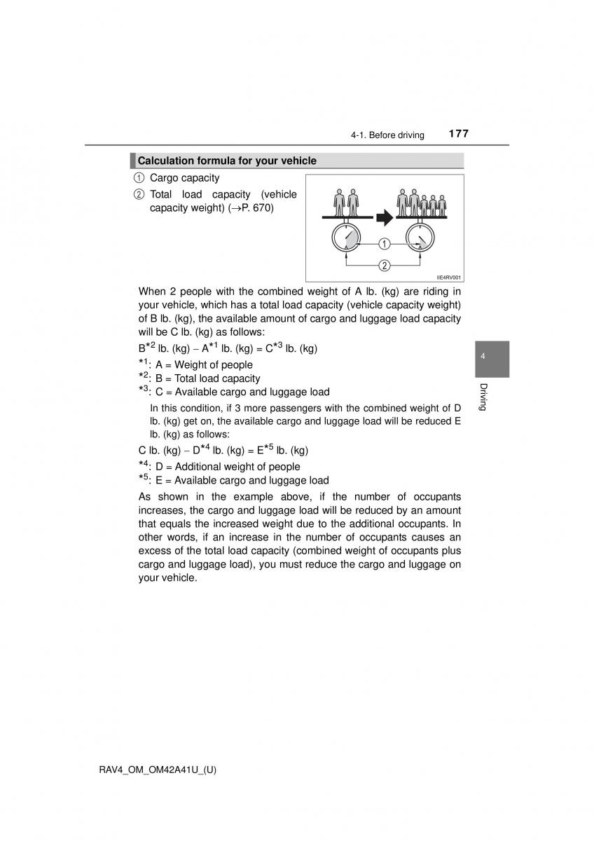 Toyota RAV4 IV 4 owners manual / page 177